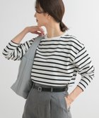 【アーバンリサーチ ドアーズ/URBAN RESEARCH DOORS】のボーダーワイドプルオーバー BLACK|ID: prp329100004528375 ipo3291000000032260950