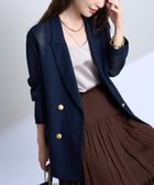 【ラブティックボンボン/La boutique BonBon】の【完売カラー再追加!スタッフmiki監修】メッシュメタルボタンライトジャケット 人気、トレンドファッション・服の通販 founy(ファニー) ファッション Fashion レディースファッション Fashion for Women アウター Coat / Outerwear Collection レディースジャケット・軽アウター Jackets おすすめ Recommended / Our Picks サテン Satin, Glossy Fabric ジャケット Jacket, Outerwear タンク Tank Top, Sleeveless Top デニム Denim, Jeans Material トレンド Trend, Trending Now メッシュ Mesh, Net Fabric エレガント 上品 Elegant 人気 Popular, Best Seller 秋 Autumn thumbnail ネイビー|ID: prp329100004528389 ipo3291000000033593814