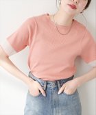 【ナチュラルクチュール/natural couture】の袖口シアー強撚リブニット 人気、トレンドファッション・服の通販 founy(ファニー) ファッション Fashion レディースファッション Fashion for Women トップス・カットソー Cut & Sew Tops ニット Knit Tops & Sweaters 2025年 2025 2025春夏・S/S Spring/Summer 2025 SS25 インナー Innerwear キャミソール Camisole, Spaghetti Strap Top サロペット Overalls, Salopette シアー Sheer, See-Through シンプル Simple, Minimal スリット Slit, Slit Detail トレンド Trend, Trending Now リブニット Rib Knit, Ribbed Knit エレガント 上品 Elegant 今季 This Season, Current Season 夏 Summer 春 Spring S/S・春夏 SS, Spring/Summer, Warm Season thumbnail ピンク|ID: prp329100004528392 ipo3291000000032740198