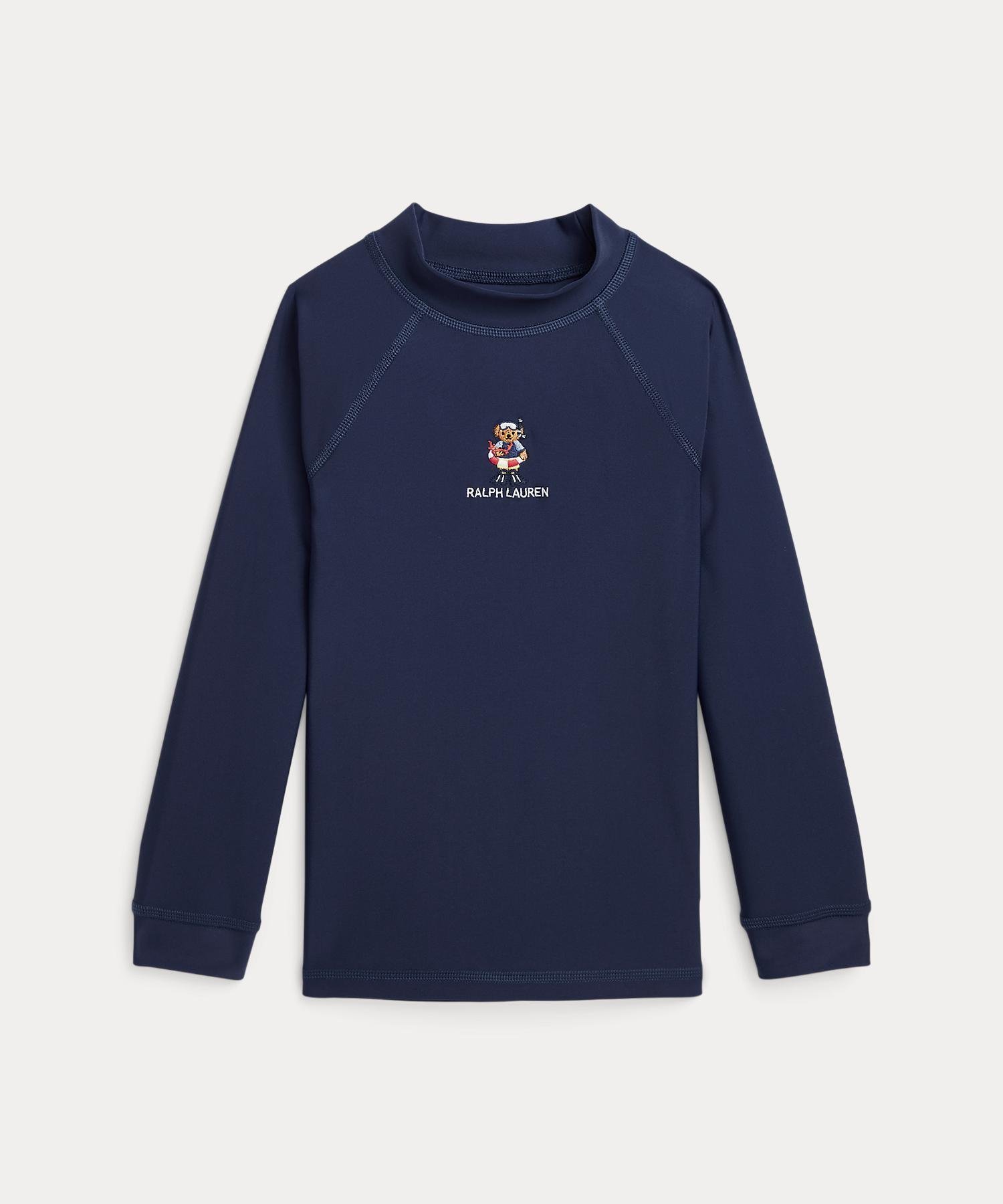 【ラルフローレン/RALPH LAUREN / KIDS】の(ボーイズ 2才~7才)Polo ベア パフォーマンス ラッシュ ガード インテリア・キッズ・メンズ・レディースファッション・服の通販 founy(ファニー) 　ファッション　Fashion　キッズファッション　Fashion for Kids　ストレッチ　Stretch, Stretchy Fabric　スリーブ　Sleeve, Long Sleeve / Short Sleeve　パフォーマンス　Performance, Active Function　フロント　Front, Front Design　ボーイズ　Boyish, Boy Style　長袖　Long Sleeve, Full Sleeve　410ネイビー|ID: prp329100004528414 ipo3291000000032710129