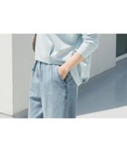 【アーバンリサーチ ドアーズ/URBAN RESEARCH DOORS】のコットンバックタック7分袖プルオーバー L.BLUE|ID: prp329100004528418 ipo3291000000032751872