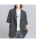 【ビューティ&ユース ユナイテッドアローズ/BEAUTY&YOUTH / UNITED ARROWS】のハーフスリーブ ジャケット DK.GRAY|ID:prp329100004528420