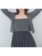 【リリーブラウン/Lily Brown】の【WEB限定カラー】フリルスリーブカーディガン 人気、トレンドファッション・服の通販 founy(ファニー) ファッション Fashion レディースファッション WOMEN トップス・カットソー Tops/Tshirt カーディガン Cardigans thumbnail GRY[006]|ID: prp329100004528427 ipo3291000000032415072
