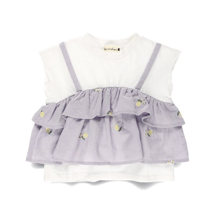【ブランシェス/branshes / KIDS】の【おそろい】レモン フラワー総柄刺しゅうドッキングTシャツ インテリア・キッズ・メンズ・レディースファッション・服の通販 founy(ファニー) https://founy.com/ ファッション Fashion キッズファッション KIDS Children’s Clothing 春 Spring ガーリー Girly コンパクト Compact 切替 Switching サッカー Soccer ショート Short セットアップ Set Up ダンガリー Dungarees チュニック Tunic ドッキング Docking 人気 Popularity ハーフ Half バランス Balance フラワー Flower ベビー Baby 半袖 Short Sleeve ラベンダー Lavender S/S・春夏 Ss・Spring/Summer おすすめ Recommend 夏 Summer 旅行 Travel |ID: prp329100004528433 ipo3291000000032568326