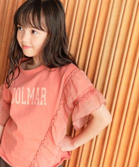 【ベイフロー/BAYFLOW / KIDS】のトレンドデザイン リメイク風 オーガンジーフリルT(KIDS) 人気、トレンドファッション・服の通販 founy(ファニー) ファッション Fashion キッズファッション Fashion for Kids おすすめ Recommended / Our Picks オーガンジー Organza Fabric ガーリー Girly, Feminine Style シンプル Simple, Minimal トレンド Trend, Trending Now フリル Frill, Ruffle プリント Print, Printed Pattern ボトム Bottoms, Lower Wear リメイク Remake, Reconstructed ヴィンテージ Vintage Style 夏 Summer |ID:prp329100004528450
