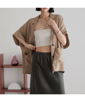 【ローリーズファーム/LOWRYS FARM】のバスケットジャケットSS 人気、トレンドファッション・服の通販 founy(ファニー) ファッション Fashion レディースファッション WOMEN アウター Coat Outerwear ジャケット Jackets おすすめ Recommend クール Cool ジャケット Jacket セットアップ Set Up タイトスカート Tight Skirt バスケット Basket バランス Balance ボトム Bottom |ID:prp329100004528463