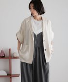 【ローリーズファーム/LOWRYS FARM】のバスケットジャケットSS 人気、トレンドファッション・服の通販 founy(ファニー) ファッション Fashion レディースファッション WOMEN アウター Coat Outerwear ジャケット Jackets おすすめ Recommend クール Cool ジャケット Jacket セットアップ Set Up タイトスカート Tight Skirt バスケット Basket バランス Balance ボトム Bottom thumbnail アイボリー|ID: prp329100004528463 ipo3291000000032020785