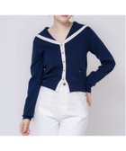 【ノエラ/Noela】のセーラーカラーマリンニット 人気、トレンドファッション・服の通販 founy(ファニー) ファッション Fashion レディースファッション WOMEN トップス・カットソー Tops/Tshirt ニット Knit Tops デニム Denim トレンド Trend プレート Plate ポケット Pocket thumbnail ネイビー|ID: prp329100004528465 ipo3291000000032385550