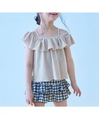 【デビロック/devirock / KIDS】のUVカット 3WAYで着られる オフショルセットアップ水着 グレージュ|ID: prp329100004528469 ipo3291000000032216336