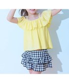 【デビロック/devirock / KIDS】のUVカット 3WAYで着られる オフショルセットアップ水着 Sイエロー|ID: prp329100004528469 ipo3291000000032216339