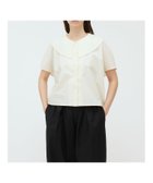 【マーコート/MARcourt】のmizuiro ind プリーツカラーシャツ 人気、トレンドファッション・服の通販 founy(ファニー) ファッション Fashion レディースファッション Ladies' Fashion Online トップス・カットソー Tops/Tshirt シャツ/ブラウス Shirts/Blouses コクーン Cocoon シンプル Simple ジョーゼット Georgette プリーツ Pleats ベーシック Basic 夏 Summer 定番 Standard thumbnail アイボリー|ID: prp329100004528485 ipo3291000000032590489
