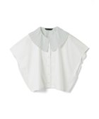 【マーコート/MARcourt】のmizuiro ind プリーツカラーシャツ 人気、トレンドファッション・服の通販 founy(ファニー) ファッション Fashion レディースファッション Ladies' Fashion Online トップス・カットソー Tops/Tshirt シャツ/ブラウス Shirts/Blouses コクーン Cocoon シンプル Simple ジョーゼット Georgette プリーツ Pleats ベーシック Basic 夏 Summer 定番 Standard thumbnail ライトグレー|ID: prp329100004528485 ipo3291000000032590492