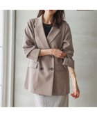 【グローバルワーク/GLOBAL WORK】のお手入れラクラクセットアップ/Wジャケット/253487 グレージュ54|ID: prp329100004528495 ipo3291000000032020901