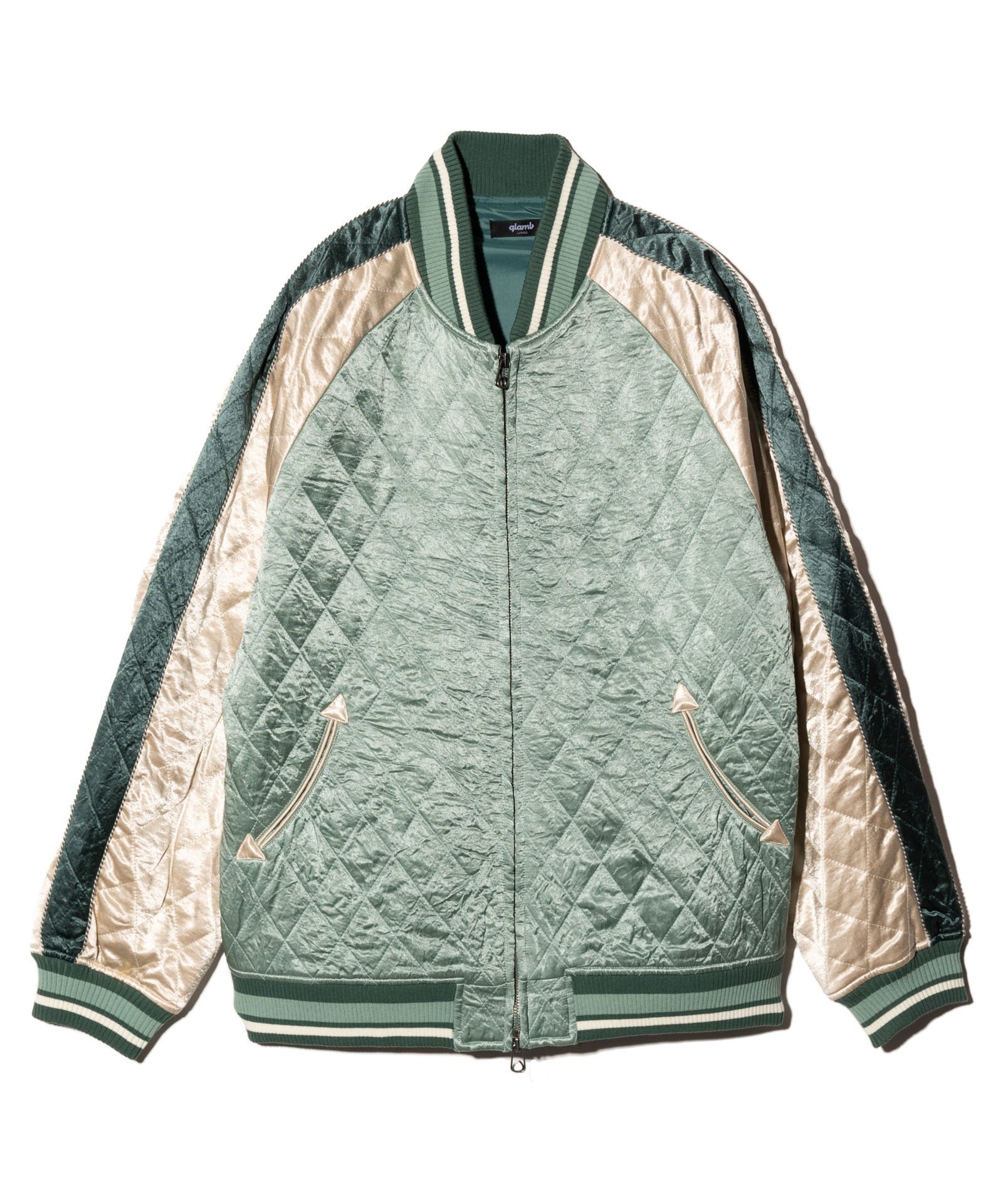 【グラム/glamb】のQuilting Ska Jumper インテリア・キッズ・メンズ・レディースファッション・服の通販 founy(ファニー) 　ファッション　Fashion　レディースファッション　WOMEN　おすすめ　Recommend　キルティング　Quilting　スリーブ　Sleeve　ルーズ　Loose　ヴィンテージ　Vintage　定番　Standard　Mint|ID: prp329100004528501 ipo3291000000032020937