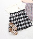 【その他のブランド/Other】の3柄スカラップドッキングワンピース 人気、トレンドファッション・服の通販 founy(ファニー) ファッション Fashion キッズファッション Fashion for Kids ワンピース Dresses おすすめ Recommended / Our Picks スカラップ Scallop, Scalloped Edge thumbnail チェック柄|ID: prp329100004528514 ipo3291000000033238258