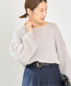 【イエナ/IENA】のテープヤーン パフ 2WAY プルオーバー グレーB|ID: prp329100004528515 ipo3291000000032020994