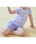 【デビロック/devirock / KIDS】のUVカット インナー付き Tシャツ型セットアップ水着 水着 セパレート水着 25SS 005-シェル-Sバイオレット|ID: prp329100004528517 ipo3291000000032481267