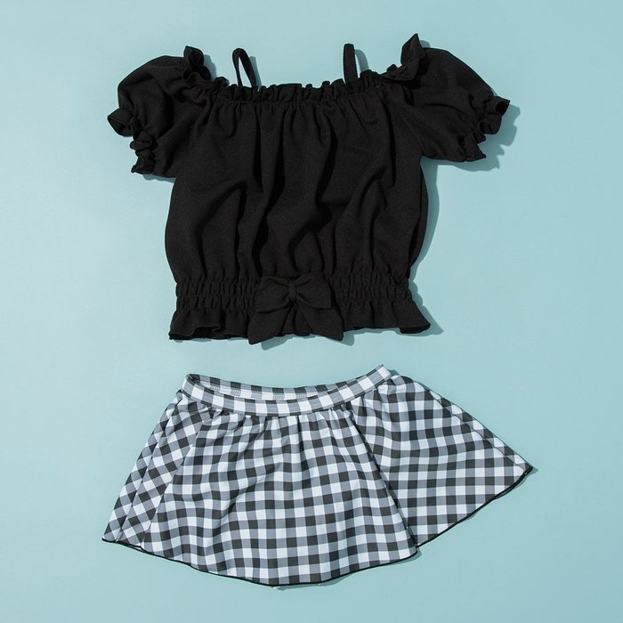 【ブランシェス/branshes / KIDS】の【WEB限定/水着/セパレート】パフスリーブタンキニ インテリア・キッズ・メンズ・レディースファッション・服の通販 founy(ファニー) https://founy.com/ ファッション Fashion キッズファッション KIDS Children’s Clothing ガーリー Girly スリーブ Sleeve セパレート Separate フリル Frills ラップ Wrap リボン Ribbon 水着 Swimsuit |ID: prp329100004528520 ipo3291000000032626133