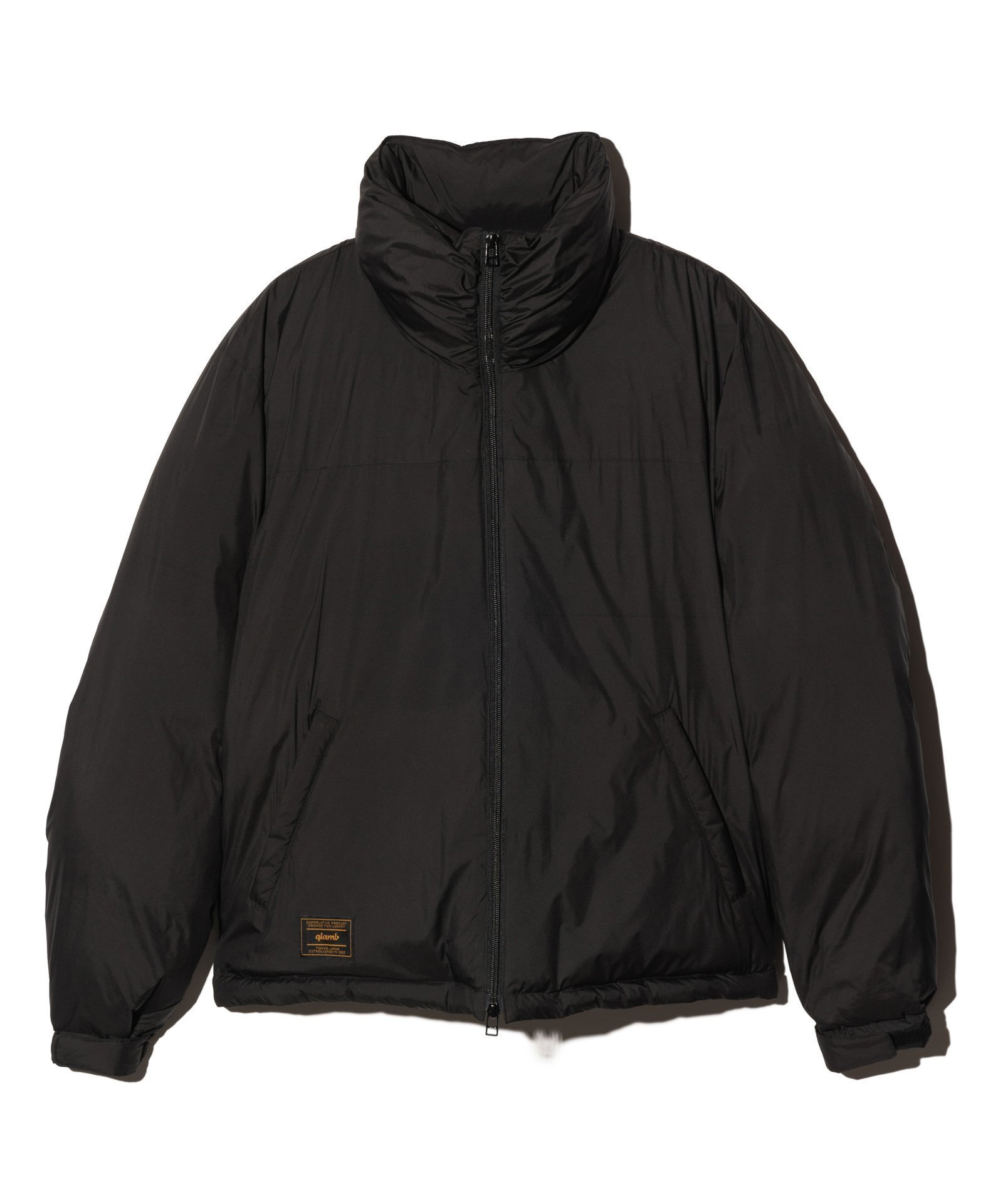 【グラム/glamb】のMonolith Down Jacket インテリア・キッズ・メンズ・レディースファッション・服の通販 founy(ファニー) 　ファッション　Fashion　レディースファッション　WOMEN　アウター　Coat Outerwear　ジャケット　Jackets　インナー　Inner　キルティング　Quilting　ギャザー　Gather　ジャケット　Jacket　センター　Center　ダウン　Down　ドレープ　Drape　ハイネック　High Neck　フラット　Flat　フロント　Front　ボーダー　Border　防寒　Cold Protection　Black|ID: prp329100004528536 ipo3291000000032021079