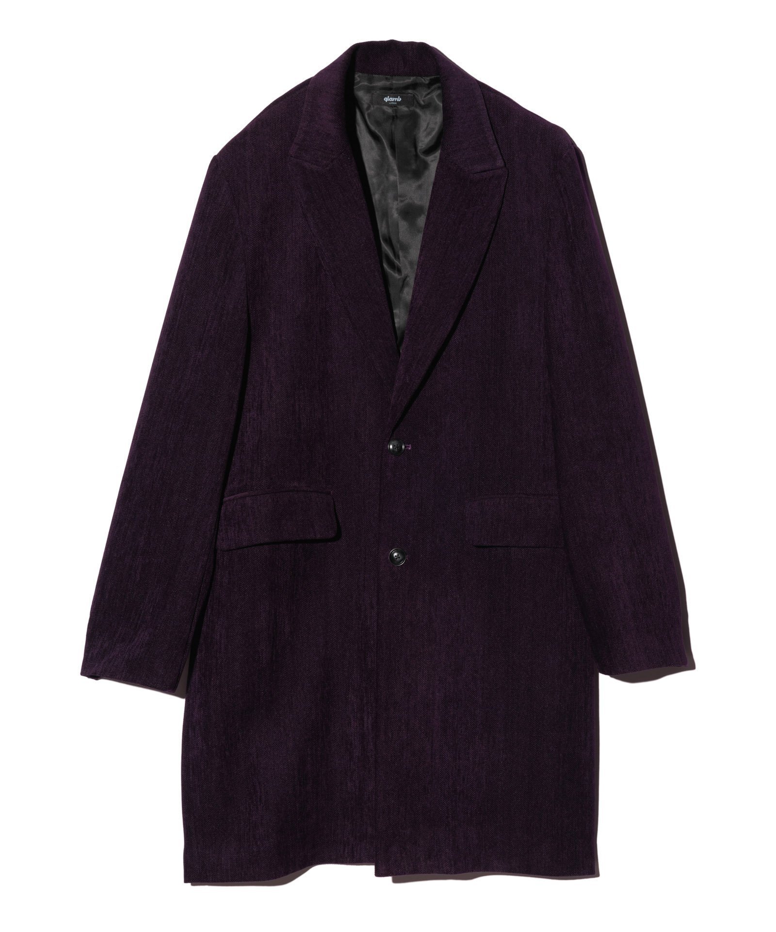 【グラム/glamb】のLoose Chester Coat インテリア・キッズ・メンズ・レディースファッション・服の通販 founy(ファニー) 　ファッション　Fashion　レディースファッション　WOMEN　アウター　Coat Outerwear　コート　Coats　ショール　Shawl　スウェット　Sweat　ダウン　Down　チェスターコート　Chester Coat　ツイード　Tweed　デニム　Denim　リラックス　Relax　ルーズ　Loose　ワイド　Wide　Wine|ID: prp329100004528538 ipo3291000000032021092