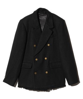 【グラム/glamb】のDamage Tailored Jacket 人気、トレンドファッション・服の通販 founy(ファニー) ファッション Fashion レディースファッション WOMEN アウター Coat Outerwear ジャケット Jackets ジャケット Jacket ダブル Double ダメージ Damage ツイード Tweed メタル Metal |ID:prp329100004528541