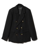 【グラム/glamb】のDamage Tailored Jacket 人気、トレンドファッション・服の通販 founy(ファニー) ファッション Fashion レディースファッション WOMEN アウター Coat Outerwear ジャケット Jackets ジャケット Jacket ダブル Double ダメージ Damage ツイード Tweed メタル Metal thumbnail Black|ID: prp329100004528541 ipo3291000000032021099