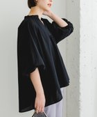 【アーバンリサーチ ロッソ/URBAN RESEARCH ROSSO】の「VERY6月号掲載」 『UR TECH』F by ROSSO イージーリネンボリュームブラウス NAVY|ID: prp329100004528545 ipo3291000000032021120