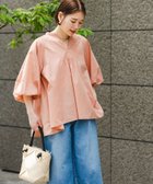 【アーバンリサーチ ロッソ/URBAN RESEARCH ROSSO】の「VERY6月号掲載」 『UR TECH』F by ROSSO イージーリネンボリュームブラウス PINK|ID: prp329100004528545 ipo3291000000032021127