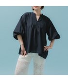 【アーバンリサーチ ロッソ/URBAN RESEARCH ROSSO】の「VERY6月号掲載」『UR TECH』F by ROSSO イージーリネンボリュームブラウス NAVY|ID: prp329100004528545 ipo3291000000032627051