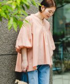 【アーバンリサーチ ロッソ/URBAN RESEARCH ROSSO】の「VERY6月号掲載」『UR TECH』F by ROSSO イージーリネンボリュームブラウス PINK|ID: prp329100004528545 ipo3291000000032627055