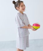 【デビロック/devirock / KIDS】のすぽっと着られる 着心地やわらか 総柄プリント おやすみ甚平 甚平 25SS 人気、トレンドファッション・服の通販 founy(ファニー) ファッション Fashion キッズファッション KIDS 2025年 2025 2025春夏・S/S Ss,Spring/Summer,2025 プリント Print 定番 Standard thumbnail 010-小花-ピンク|ID: prp329100004528546 ipo3291000000032293650