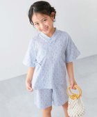 【デビロック/devirock / KIDS】のすぽっと着られる 着心地やわらか 総柄プリント おやすみ甚平 甚平 25SS 人気、トレンドファッション・服の通販 founy(ファニー) ファッション Fashion キッズファッション KIDS 2025年 2025 2025春夏・S/S Ss,Spring/Summer,2025 プリント Print 定番 Standard thumbnail 011-小花-ブルー|ID: prp329100004528546 ipo3291000000032293651