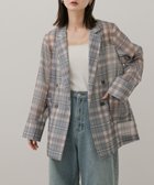 【センスオブプレイス/SENSE OF PLACE by URBAN RESEARCH】のシアーテーラードジャケット 人気、トレンドファッション・服の通販 founy(ファニー) ファッション Fashion レディースファッション Fashion for Women アウター Coat / Outerwear Collection レディースジャケット・軽アウター Jackets テーラードジャケット / 通勤・きれいめスタイル Tailored Jackets & Blazers 2025年 2025 2025春夏・S/S Spring/Summer 2025 SS25 今季 This Season, Current Season 夏 Summer 春 Spring S/S・春夏 SS, Spring/Summer, Warm Season thumbnail CHECK|ID: prp329100004528551 ipo3291000000033084154