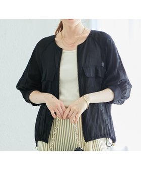 【ルクールブラン/le.coeur blanc】の《手洗い可能》ダブルポケットシアーブルゾン 人気、トレンドファッション・服の通販 founy(ファニー) ファッション Fashion レディースファッション Fashion for Women アウター Coat / Outerwear Collection ブルゾンジャケット・スポーティアウター Blouson Jackets おすすめ Recommended / Our Picks インナー Innerwear キャミソール Camisole, Spaghetti Strap Top コンパクト Compact, Small Size シアー Sheer, See-Through ショート Short, Short Length タンク Tank Top, Sleeveless Top トレンド Trend, Trending Now バランス Balance, Style Balance フロント Front, Front Design ブルゾン Blouson, Bomber Jacket ポケット Pocket, Pocket Detail |ID:prp329100004528556