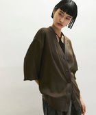 【アダム エ ロペ/ADAM ET ROPE'】の【接触冷感】ハイツイストボイルカーディガン 人気、トレンドファッション・服の通販 founy(ファニー) ファッション Fashion レディースファッション WOMEN トップス・カットソー Tops/Tshirt カーディガン Cardigans ウォッシャブル Washable 春 Spring カーディガン Cardigan キャミ Cami 吸水 Water Absorption ツイスト Twist フロント Front ポケット Pocket ミドル Middle メタル Metal ワイド Wide S/S・春夏 Ss・Spring/Summer おすすめ Recommend 夏 Summer 2025年 2025 2025春夏・S/S Ss,Spring/Summer,2025 thumbnail ダークブラウン(20)|ID: prp329100004528559 ipo3291000000032021188