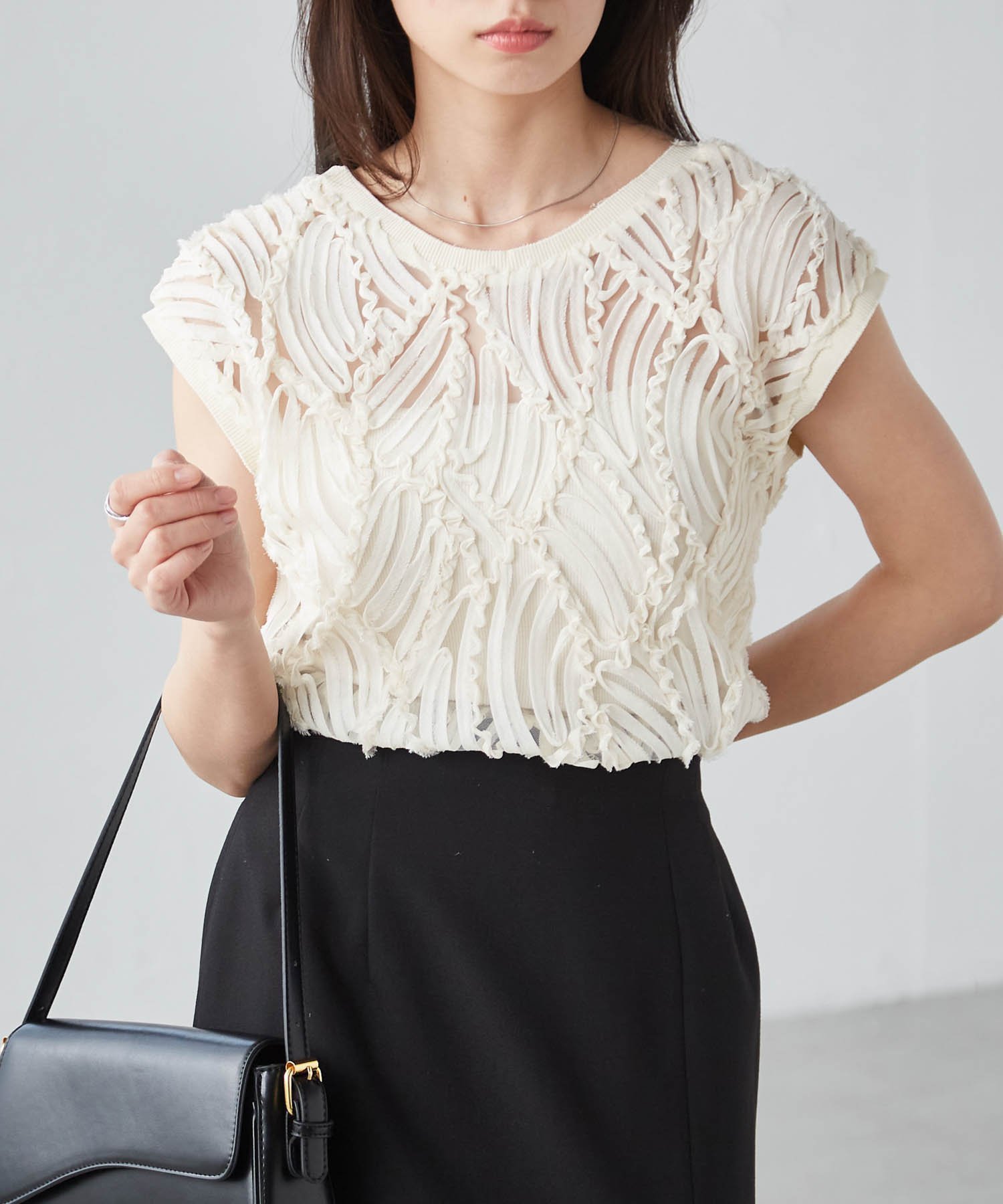 【ラナン/Ranan】のRanan/シアー刺しゅうベスト 人気、トレンドファッション・服の通販 founy(ファニー) 　ファッション　Fashion　レディースファッション　WOMEN　アウター　Coat Outerwear　トップス・カットソー　Tops/Tshirt　ベスト/ジレ　Gilets/Vests　シアー　Sheer　ベスト　Vest　ラグジュアリー　Luxury　レーシー　Lacey　ロング　Long　 other-1|ID: prp329100004528562 ipo3291000000032160676