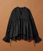 【レプシィム ローリーズファーム/LEPSIM LOWRYS FARM】のボリュームレースブラウス 人気、トレンドファッション・服の通販 founy(ファニー) ファッション Fashion レディースファッション WOMEN トップス・カットソー Tops/Tshirt シャツ/ブラウス Shirts/Blouses おすすめ Recommend インド India ギャザー Gather バランス Balance ボトム Bottom レース Race thumbnail ブラック09|ID: prp329100004528567 ipo3291000000032021223