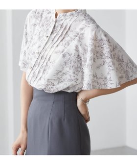 【ラナン/Ranan】のRANAN/ピンタックフレアー袖ブラウス 人気、トレンドファッション・服の通販 founy(ファニー) ファッション Fashion レディースファッション WOMEN トップス・カットソー Tops/Tshirt シャツ/ブラウス Shirts/Blouses エレガント 上品 Elegant カーディガン Cardigan クラシック Classic ジャケット Jacket ジョーゼット Georgette スリーブ Sleeve デニム Denim なめらか Smooth フレア Flare フロント Front ベーシック Basic ポケット Pocket マーメイド Mermaid 無地 Plain Color ロング Long おすすめ Recommend 夏 Summer |ID:prp329100004528572