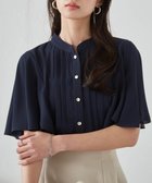 【ラナン/Ranan】のRANAN/ピンタックフレアー袖ブラウス 人気、トレンドファッション・服の通販 founy(ファニー) ファッション Fashion レディースファッション WOMEN トップス・カットソー Tops/Tshirt シャツ/ブラウス Shirts/Blouses エレガント 上品 Elegant カーディガン Cardigan クラシック Classic ジャケット Jacket ジョーゼット Georgette スリーブ Sleeve デニム Denim なめらか Smooth フレア Flare フロント Front ベーシック Basic ポケット Pocket マーメイド Mermaid 無地 Plain Color ロング Long おすすめ Recommend 夏 Summer thumbnail ネイビー|ID: prp329100004528572 ipo3291000000032319942
