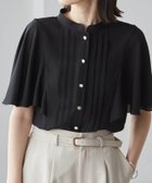 【ラナン/Ranan】のRANAN/ピンタックフレアー袖ブラウス 人気、トレンドファッション・服の通販 founy(ファニー) ファッション Fashion レディースファッション WOMEN トップス・カットソー Tops/Tshirt シャツ/ブラウス Shirts/Blouses エレガント 上品 Elegant カーディガン Cardigan クラシック Classic ジャケット Jacket ジョーゼット Georgette スリーブ Sleeve デニム Denim なめらか Smooth フレア Flare フロント Front ベーシック Basic ポケット Pocket マーメイド Mermaid 無地 Plain Color ロング Long おすすめ Recommend 夏 Summer thumbnail ブラック|ID: prp329100004528572 ipo3291000000032319948