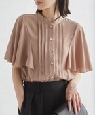【ラナン/Ranan】のRANAN/ピンタックフレアー袖ブラウス 人気、トレンドファッション・服の通販 founy(ファニー) ファッション Fashion レディースファッション WOMEN トップス・カットソー Tops/Tshirt シャツ/ブラウス Shirts/Blouses エレガント 上品 Elegant カーディガン Cardigan クラシック Classic ジャケット Jacket ジョーゼット Georgette スリーブ Sleeve デニム Denim なめらか Smooth フレア Flare フロント Front ベーシック Basic ポケット Pocket マーメイド Mermaid 無地 Plain Color ロング Long おすすめ Recommend 夏 Summer thumbnail モカ|ID: prp329100004528572 ipo3291000000032319955