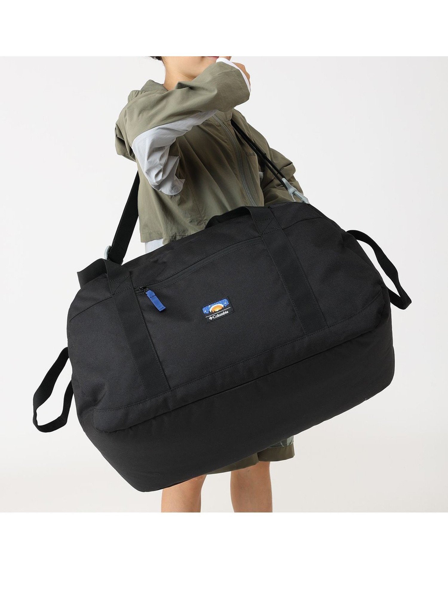 【コロンビア/Columbia / KIDS】のColumbia/ プライスストリームユース45Lダッフル /コロンビア インテリア・キッズ・メンズ・レディースファッション・服の通販 founy(ファニー) 　ファッション　Fashion　キッズファッション　KIDS　ショルダー　Shoulder　ポケット　Pocket　メッシュ　Mesh　リュック　Ruck Sack　ブラック[002001]|ID: prp329100004528579 ipo3291000000032215472