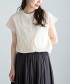 【サニーレーベル/Sonny Label / URBAN RESEARCH】の『WEB限定』バンドカラーコットンレースシャツ アイボリー|ID: prp329100004528600 ipo3291000000032202842
