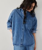 【バンヤードストーム/BARNYARDSTORM】のカットデニムシャツジャケット 人気、トレンドファッション・服の通販 founy(ファニー) ファッション Fashion レディースファッション Fashion for Women アウター Coat / Outerwear Collection レディースジャケット・軽アウター Jackets おすすめ Recommended / Our Picks インディゴ Indigo Denim インナー Innerwear カットソー Cut and Sewn Top ジャケット Jacket, Outerwear セットアップ Set-Up, Coordinated Outfit タートル Turtleneck, Turtle Collar デニム Denim, Jeans Material ヴィンテージ Vintage Style thumbnail インディゴ87|ID: prp329100004528614 ipo3291000000033437003