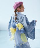【デビロック/devirock / KIDS】のワンピースにもなる セパレート浴衣 帯2本セット 浴衣 25SS 005-シェル-ダスティブルー|ID: prp329100004528625 ipo3291000000032079850