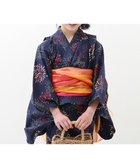 【デビロック/devirock / KIDS】のワンピースにもなる セパレート浴衣 帯2本セット 浴衣 25SS 004-花火-ネイビー|ID: prp329100004528625 ipo3291000000032079858