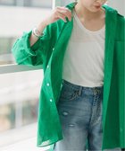 【スピック&スパン/Spick & Span】の《追加》コットンリネンルーズシャツ グリーン|ID: prp329100004528627 ipo3291000000032682157
