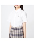 【イーストボーイ/EASTBOY】のシャツ 半袖 ブラウス 形態安定加工 スクール 制服 中学 高校 人気、トレンドファッション・服の通販 founy(ファニー) ファッション Fashion レディースファッション Ladies' Fashion Online トップス・カットソー Tops/Tshirt シャツ/ブラウス Shirts/Blouses スリット Slit タンブラー Tumbler 定番 Standard バランス Balance ポケット Pocket 半袖 Short Sleeve メンズ Mens リボン Ribbon おすすめ Recommend thumbnail ホワイト×ネイビー|ID: prp329100004528636 ipo3291000000032682174
