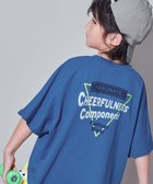 【デビロック/devirock / KIDS】の綿100% デビラボ スーパーBIGシルエット プリント半袖Tシャツ Tシャツ トップス 25SS 019-バックロゴ-クラシックブルー|ID: prp329100004528638 ipo3291000000032143662