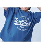 【デビロック/devirock / KIDS】の綿100% デビラボ スーパーBIGシルエット プリント半袖Tシャツ Tシャツ トップス 25SS 002-ロゴ-クラシックブルー|ID: prp329100004528638 ipo3291000000032643145